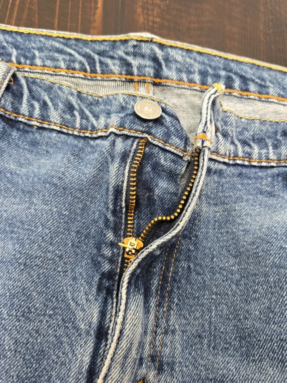 Levis 511 Mens Jeans 36x36 Fits 36x35 Slim Fit Straight Medium Wash Blue Denim